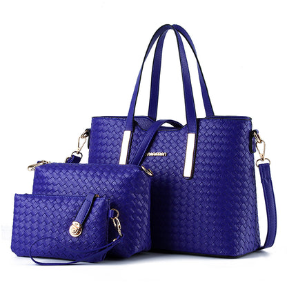 3 in 1 a set of 3 pieces bags women hand bag handbags